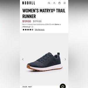 NWT NoBull Women’s MATRYX Trail Runners